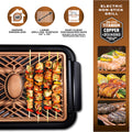 Gotham Steel Smokeless Grill with Fan Indoor Grill Nonstick Electric Grill BBQ Grill As Seen on TV