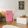 Frigidaire 3.2 cu ft Single Door Retro Compact Fridge EFR372, Pink