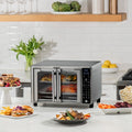New Gourmia 6-Slice Digital Toaster Oven Air Fryer with 19 One-Touch Presets, Stainless Steel