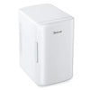 Mini Fridge Portable, Compact Refrigerator, 6L Capacity, Personal Cooler One Door, White for Thanksgiving Christmas Gift